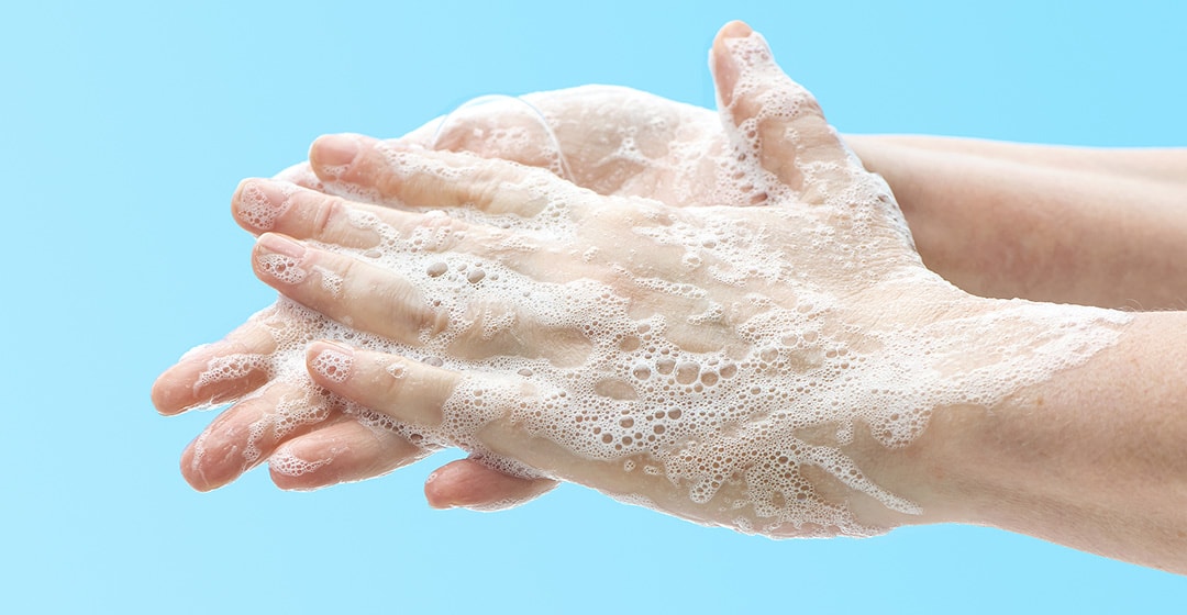 Washing your hands