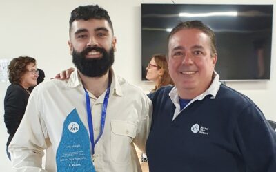 Emil celebrating 5 years of empowerment and growth at AYS